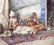 Arabs in an interior Attilio Simonetti